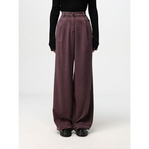 Pt01 Pants Woman Plum